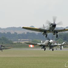 Supermarine Spitfire mass takeoff
