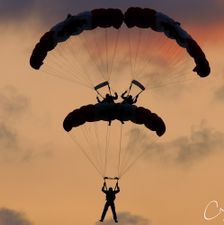 Canadian Skyhawks parachute team