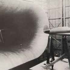 XP-46 NACA Wind tunnel testing